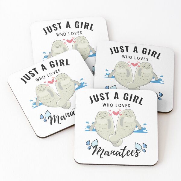 Item preview, Just a girl who loves manatees designed and sold by i-longmanshop.