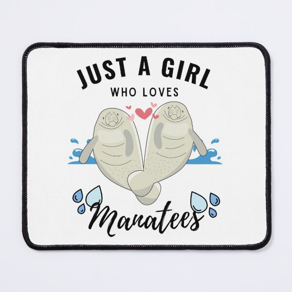 Item preview, Just a girl who loves manatees designed and sold by i-longmanshop.