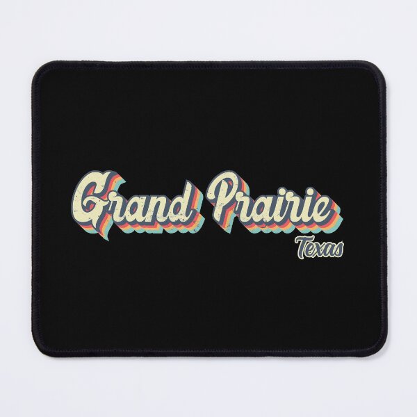 Item preview, Grand Prairie city Texas Retro Vintage 70s rainbow designed and sold by Teelogic.