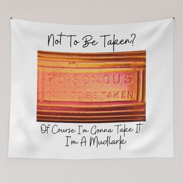 Item preview, Not to be taken, of course I'm going to take it, i'm a mudlark designed and sold by Meggie-moos.