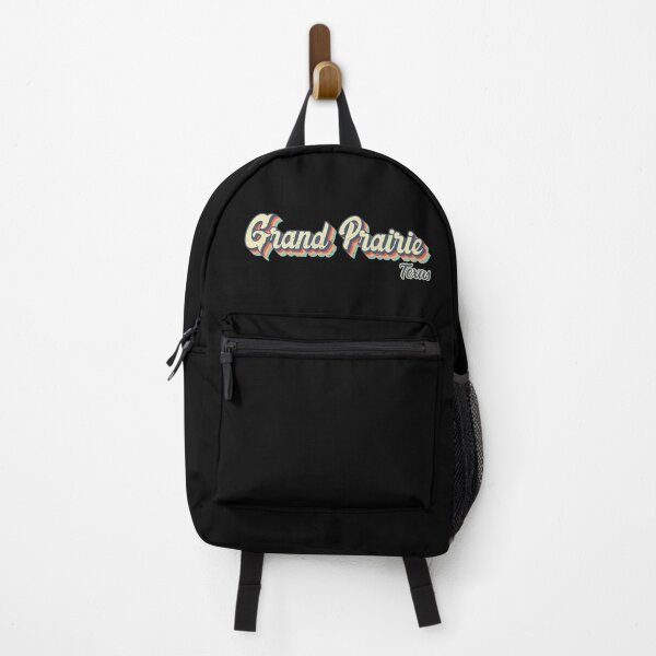 Item preview, Grand Prairie city Texas Retro Vintage 70s rainbow designed and sold by Teelogic.