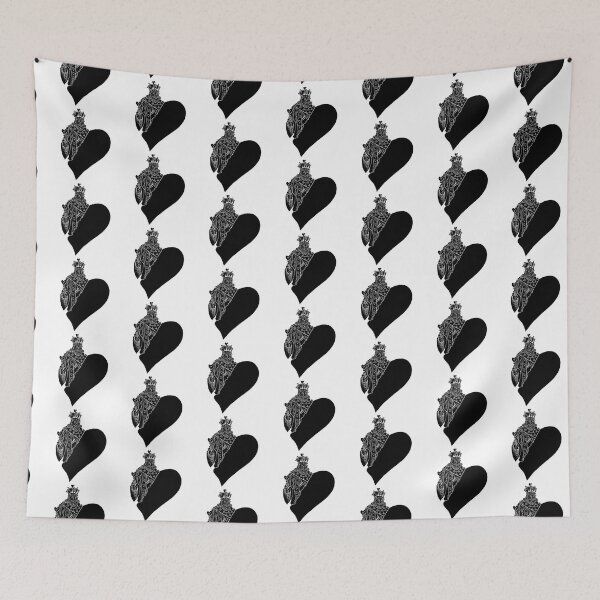 Item preview, King of Hearts Blans on Black designed and sold by Nealoc.