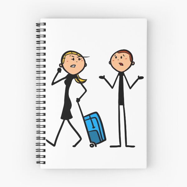 Item preview, ESL Stickman - Walk out on someone designed and sold by OneStopEnglish.