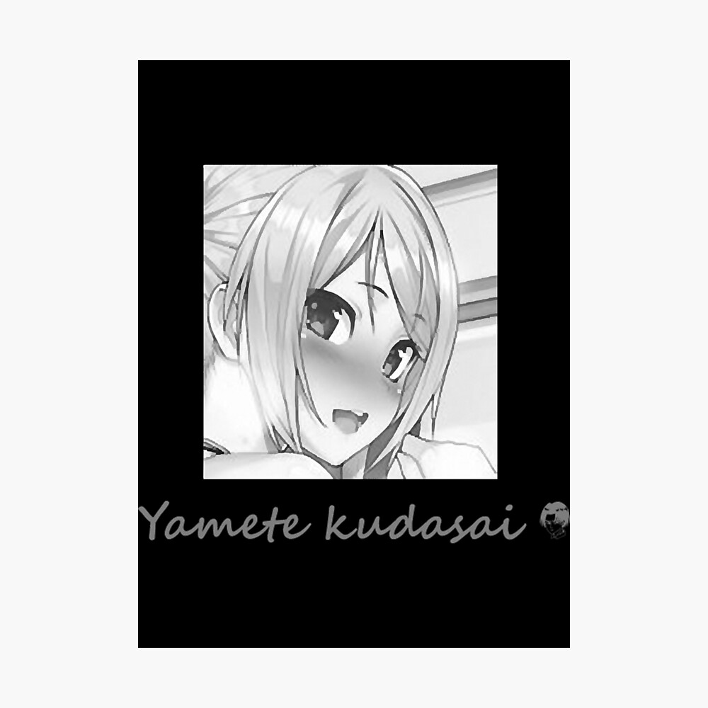 Yamete kudasai anime t-shirt 