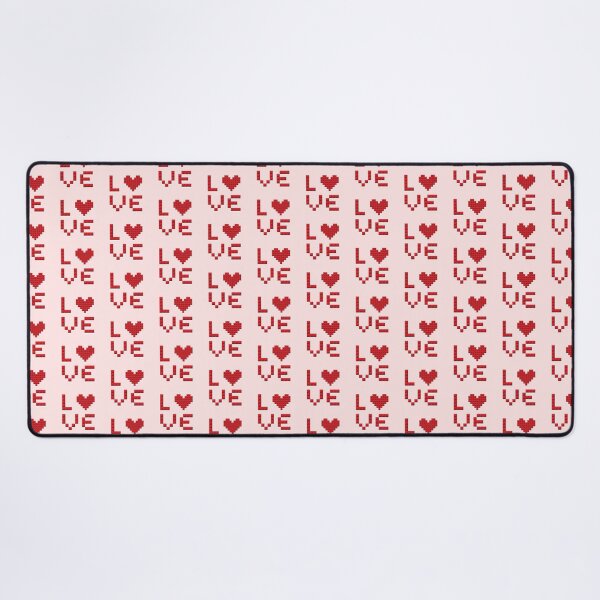 Item preview, 3D pixel art - LOVE typographic designed and sold by TinyDoz.