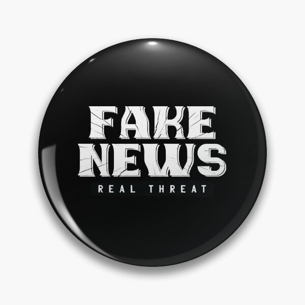 Item preview, FAKE NEWS, REAL THREAT  designed and sold by DianelisLizama.