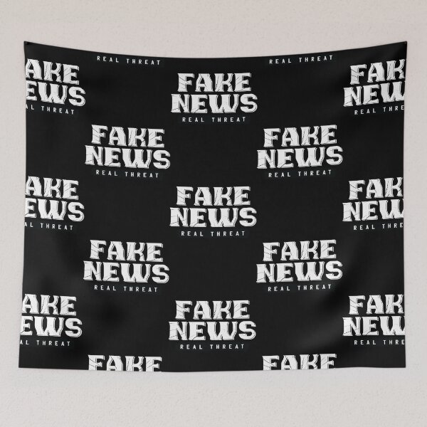Item preview, FAKE NEWS, REAL THREAT  designed and sold by DianelisLizama.