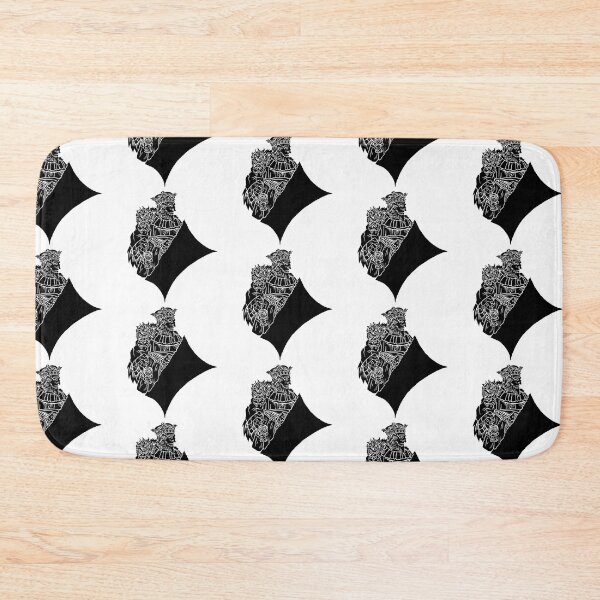 Item preview, King of Diamonds White on Black designed and sold by Nealoc.