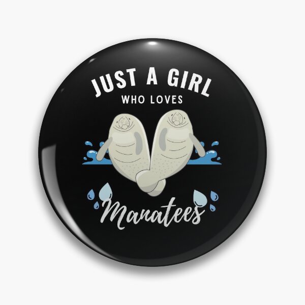 Item preview, Just A Girl Who Loves Manatees designed and sold by i-longmanshop.
