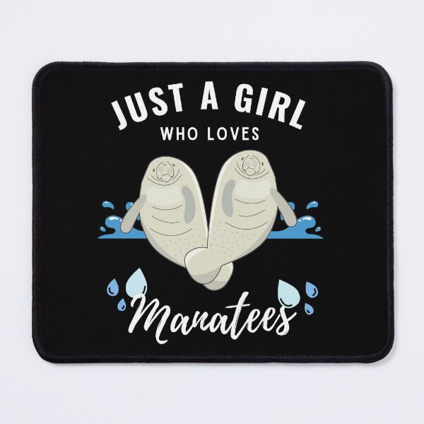 Item preview, Just A Girl Who Loves Manatees designed and sold by i-longmanshop.