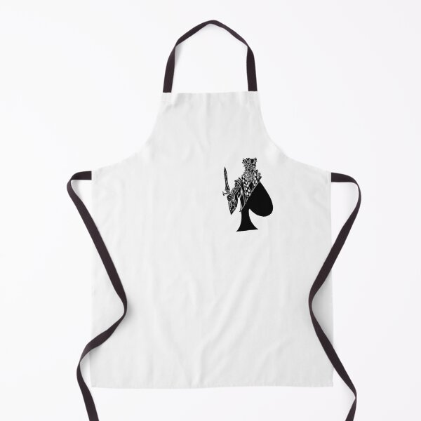 Item preview, King of Spades White on Black designed and sold by Nealoc.
