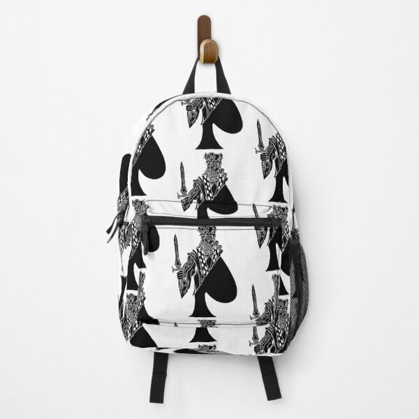 Item preview, King of Spades White on Black designed and sold by Nealoc.
