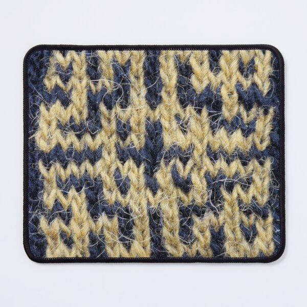 Item preview, Knitted pattern - Black and gold designed and sold by elisainiceland.