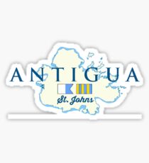 Antigua. Sticker