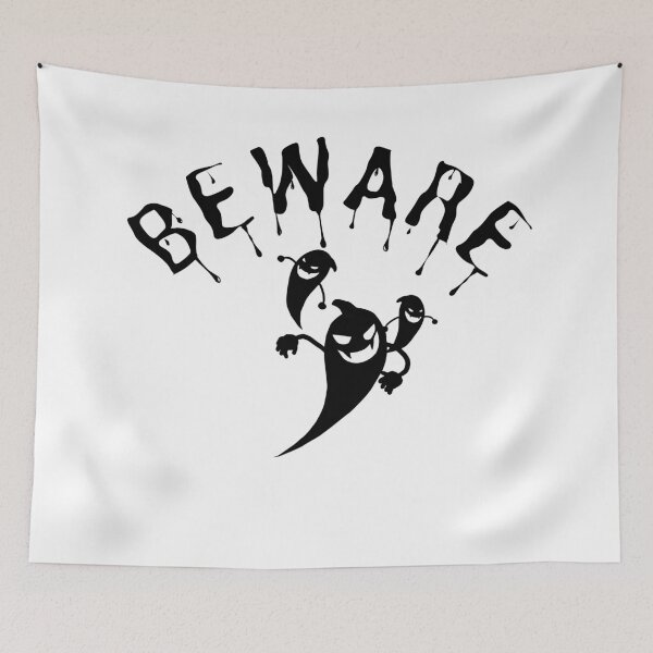 Item preview, Beware of The Ghosts. Ghostly Halloween is Coming Design. designed and sold by That Cheeky Tee.