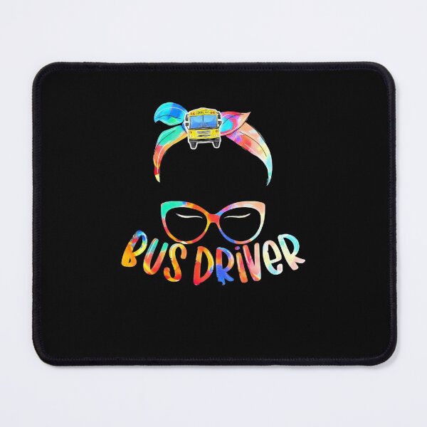 Item preview, Bus Driver Life Messy Bun Hair Cute School Bus Driver designed and sold by NATHONMALLIE.