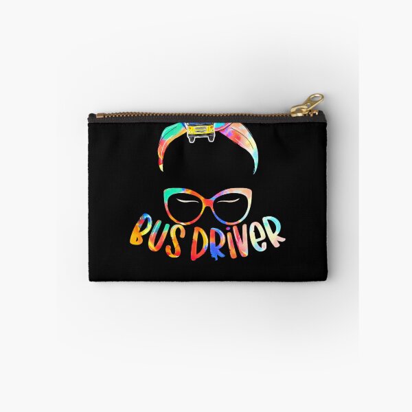 Item preview, Bus Driver Life Messy Bun Hair Cute School Bus Driver designed and sold by NATHONMALLIE.