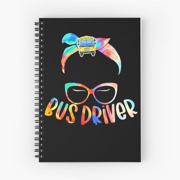 Item preview, Bus Driver Life Messy Bun Hair Cute School Bus Driver designed and sold by NATHONMALLIE.