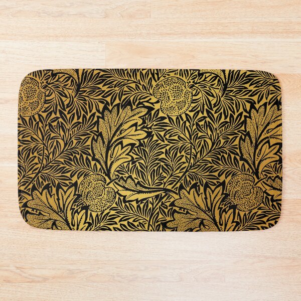 Item preview, Vintage Golden Botanical Pattern designed and sold by EVERTEESLOVER.
