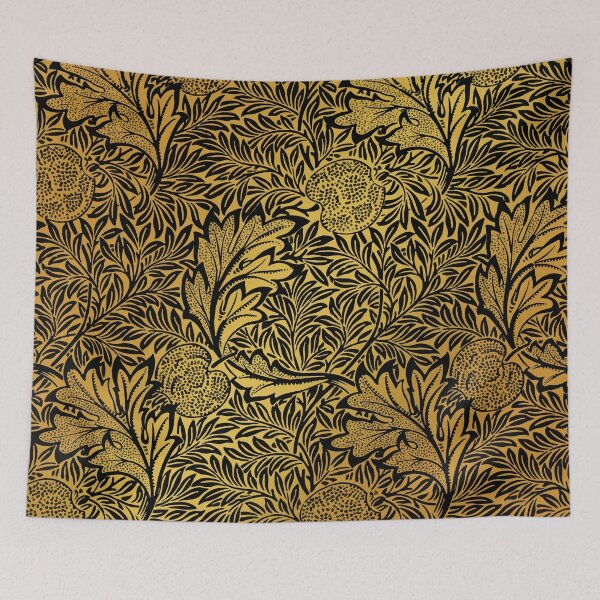 Artikelvorschau, Vintage Golden Botanical Pattern entworfen und verkauft von EVERTEESLOVER.