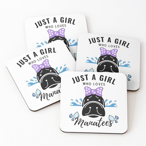Item preview, Just a girl who loves manatees designed and sold by i-longmanshop.