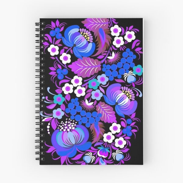 Item preview, hohloma blue flower designed and sold by Aleks96.