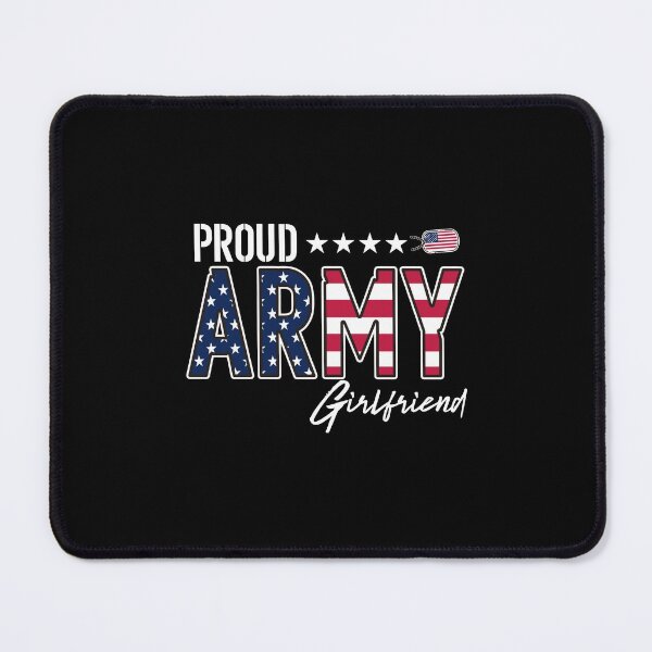 Item preview, American Flag Proud Army Girlfriend designed and sold by herwinv.