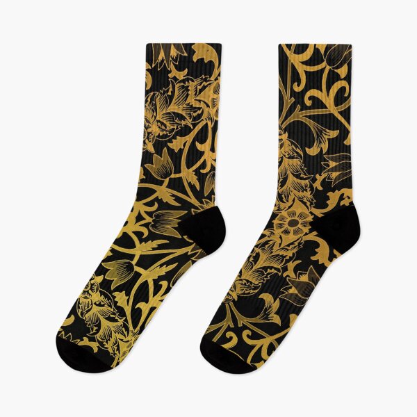 Artikelvorschau, Vintage Golden Botanical Pattern entworfen und verkauft von EVERTEESLOVER.