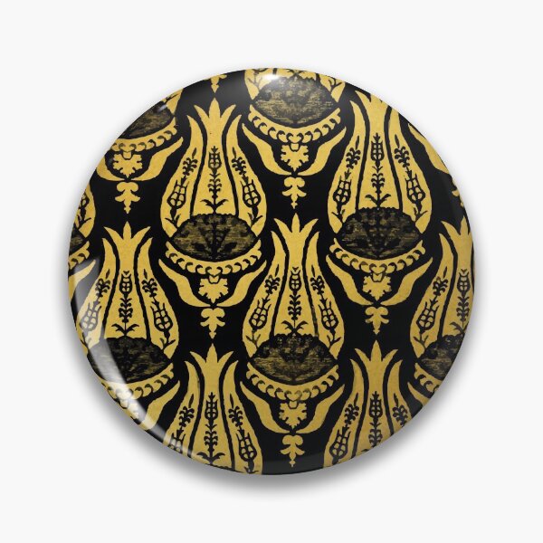 Item preview, Vintage Golden Botanical Pattern designed and sold by EVERTEESLOVER.