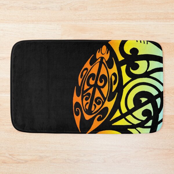 Item preview, Colored maori turtle designed and sold by attracdionz.