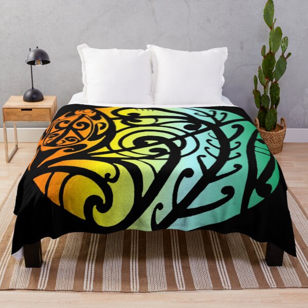 Item preview, Colored maori turtle designed and sold by attracdionz.