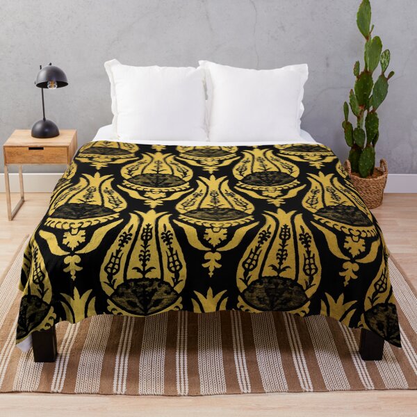 Item preview, Vintage Golden Botanical Pattern designed and sold by EVERTEESLOVER.