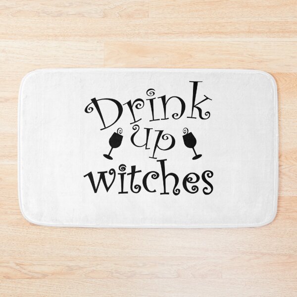 Item preview, Drink Up Witches. Funny Witchy Halloween Alcohol Drinking Saying.  designed and sold by That Cheeky Tee.