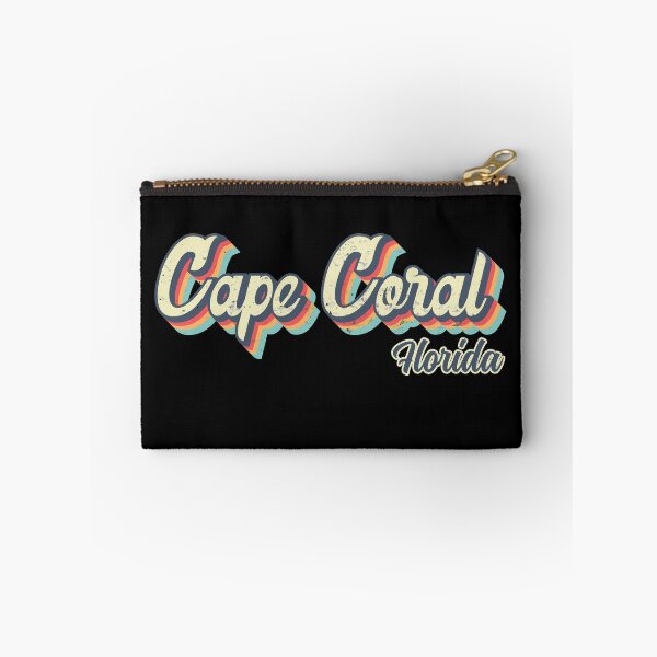 Item preview, Cape Coral City Florida Retro Vintage 70s rainbow designed and sold by Teelogic.