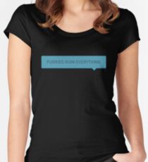 Furries Ruin Everything Women's Fitted Scoop T-Shirt