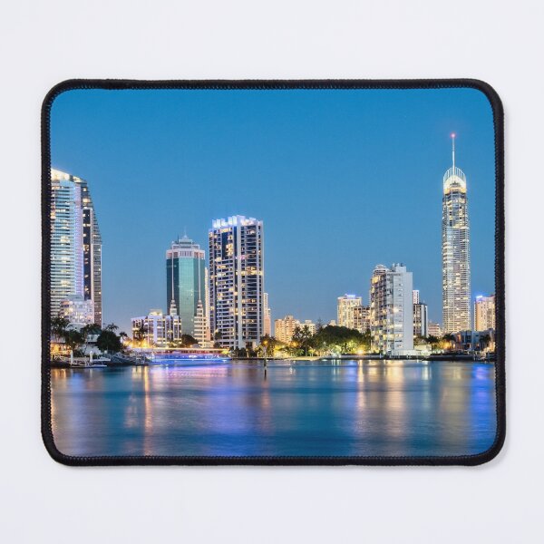 Item preview, Gold Coast Australia City Skyline designed and sold by Catherine Reading.