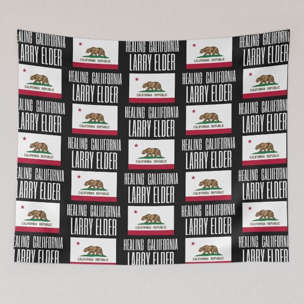 Item preview, LARRY ELDER, HEALING CALIFORNIA, RESPECT ELDER, RECALL, VOTE ELDER, designed and sold by R B Chrystal.