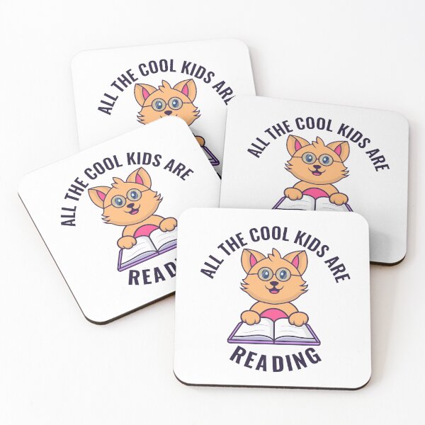 Item preview, All The Cool Kids Are Reading designed and sold by dfranc.