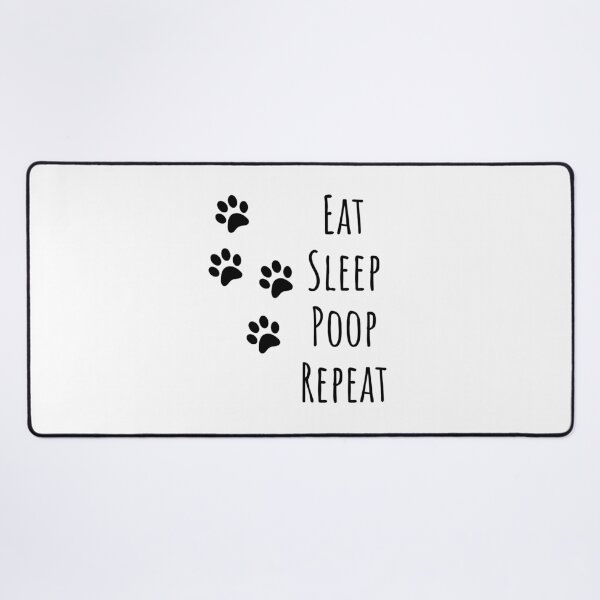Item preview, eat sleep poop repeat | dog lover gift | dog T-shirt and more designed and sold by DeltaWhiskey-.