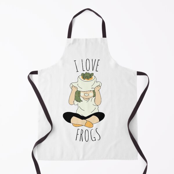 Item preview, Just A Girl Who Loves Frogs designed and sold by kindtoearth.
