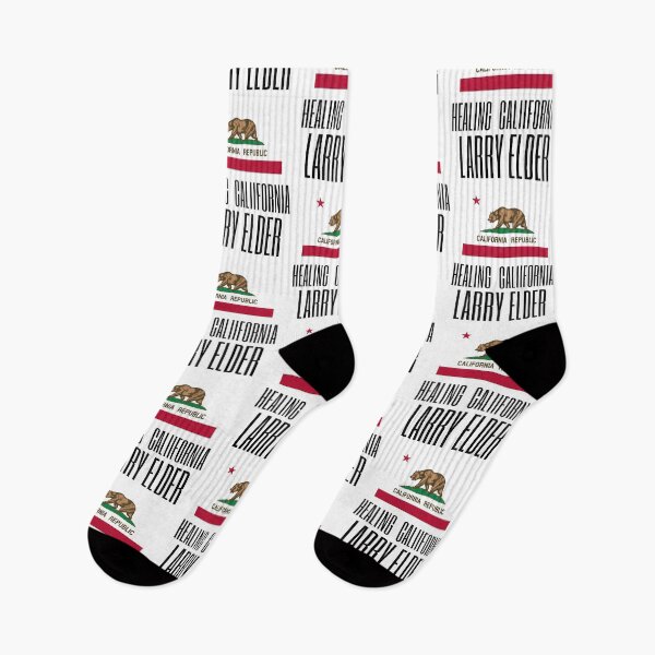 Item preview, LARRY ELDER, HEALING CALIFORNIA, RESPECT ELDER, RECALL, VOTE ELDER, designed and sold by R B Chrystal.