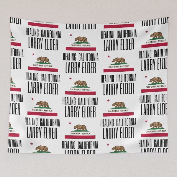 Item preview, LARRY ELDER, HEALING CALIFORNIA, RESPECT ELDER, RECALL, VOTE ELDER, designed and sold by R B Chrystal.