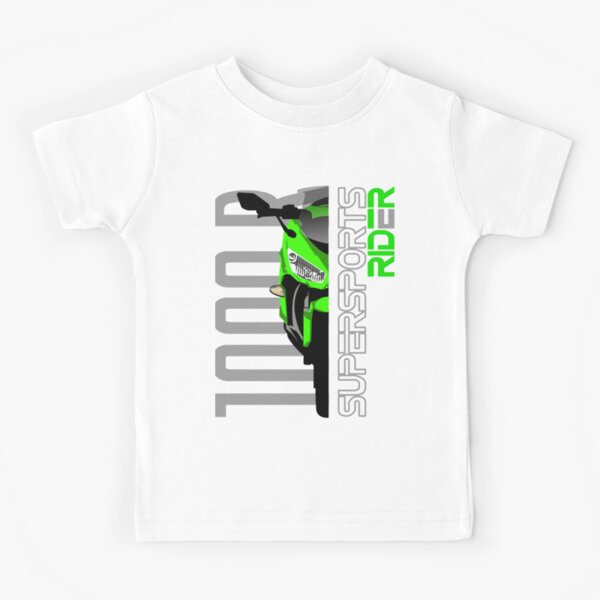 T-Shirt Enfant Team Green Moto Kawasaki