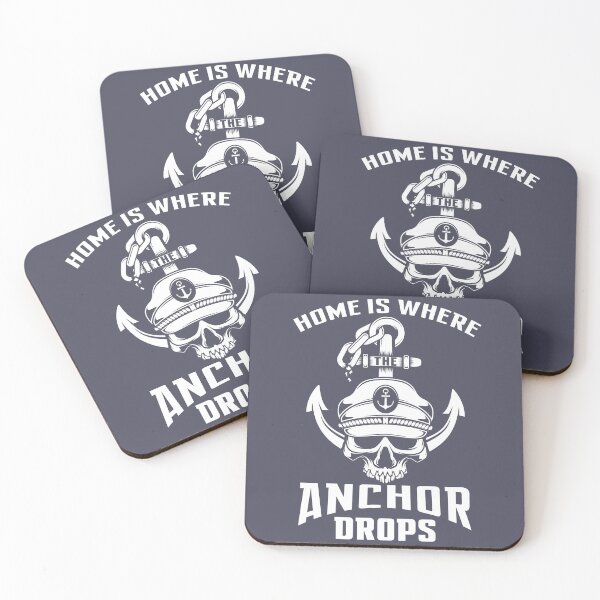 Item preview, Home Is Where The Anchor Drops designed and sold by cotros.