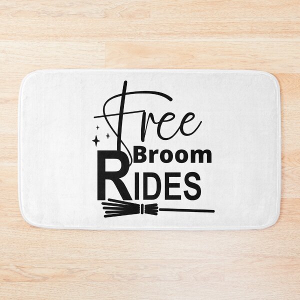 Item preview, Free Broom Rides. Funny Witchy Halloween Saying For The Witches. designed and sold by That Cheeky Tee.