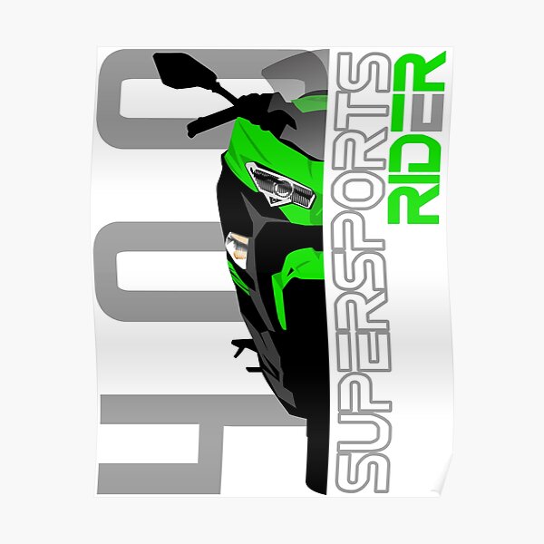 Zx 6r Posters for Sale | Redbubble