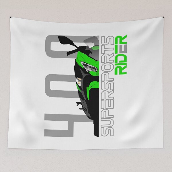 Item preview, Supersports Rider Kawasaki Ninja 400 designed and sold by ClavoSquare.