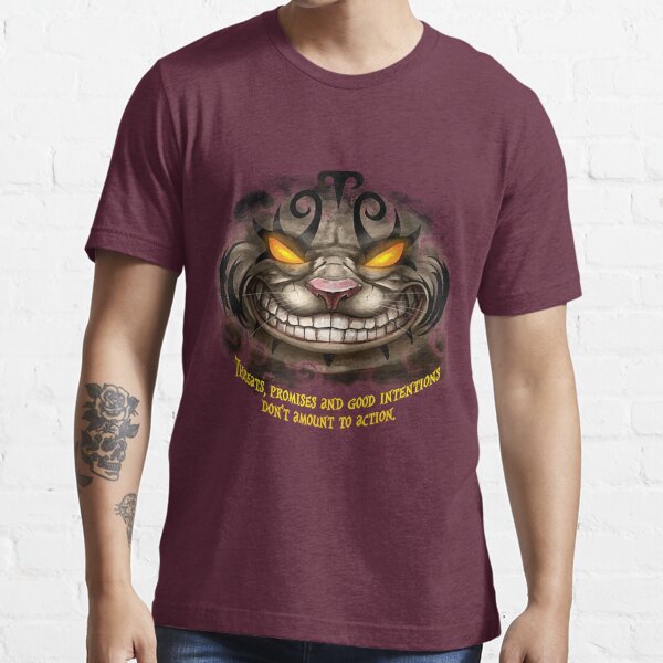 Cheshire Cat American Mcgees Alice T Shirt For Sale By Harleydavix81 Redbubble Alice T