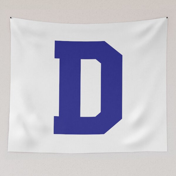 Item preview, Alphabet, Blue D, Sports letter D designed and sold by TheCultStuff.