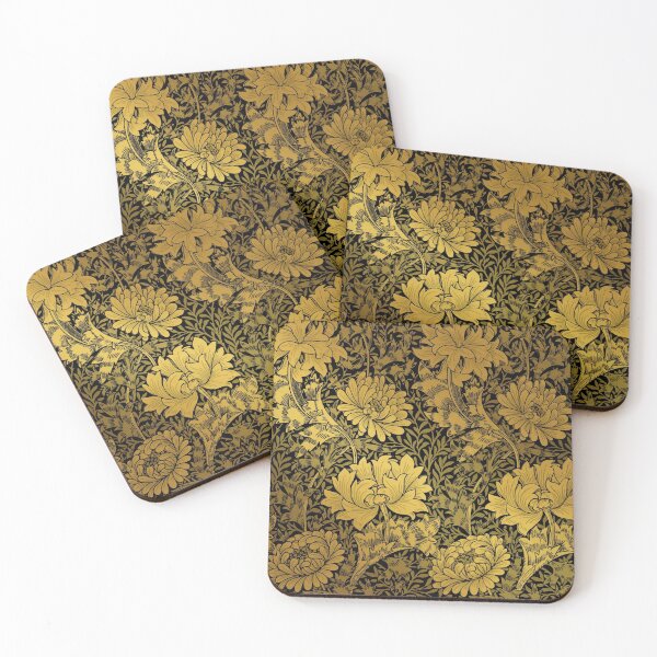 Artikelvorschau, Vintage Golden Botanical Pattern entworfen und verkauft von EVERTEESLOVER.
